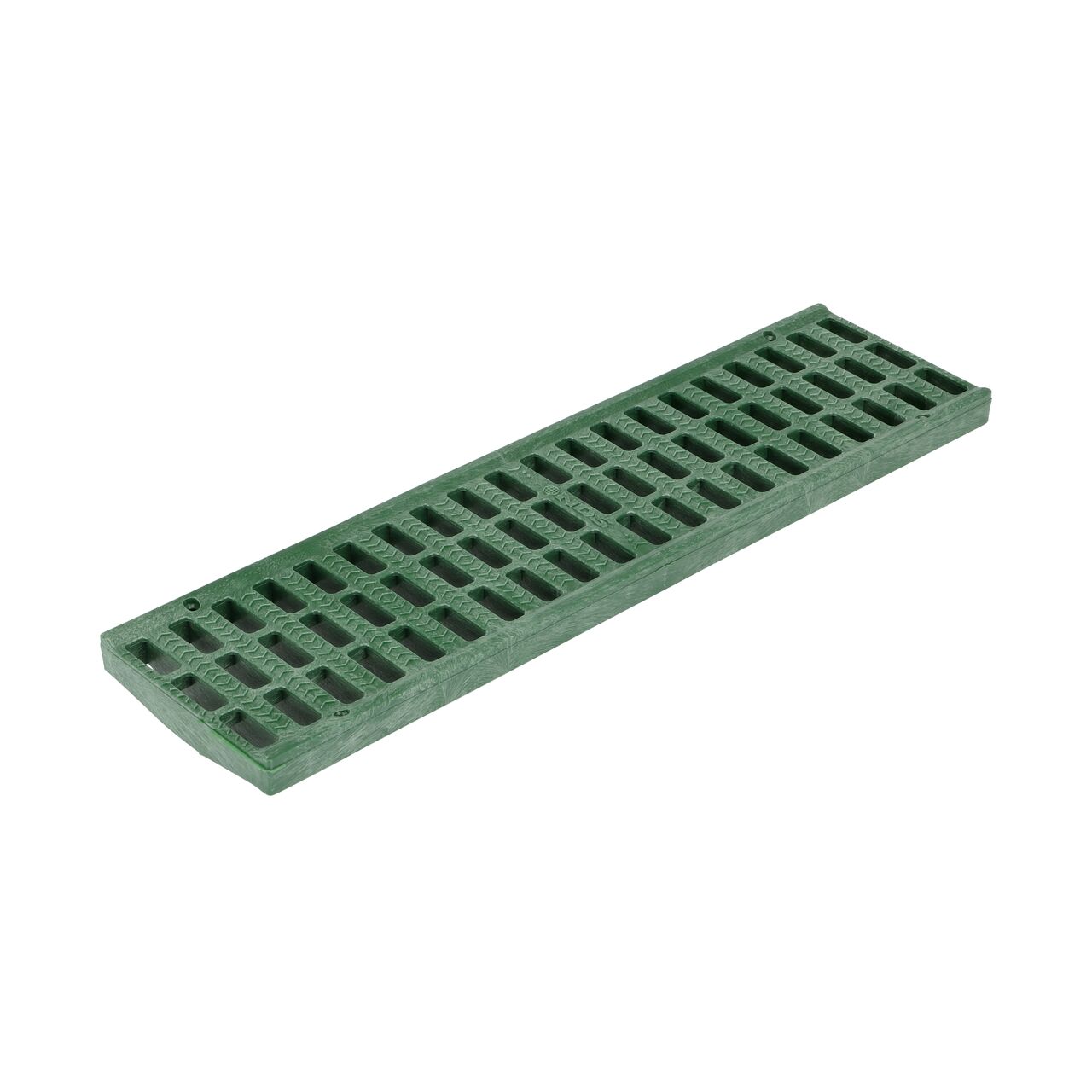 NDS 5 in. Pro Series Channel Drain Grate, Green Plastic (NDS 815)