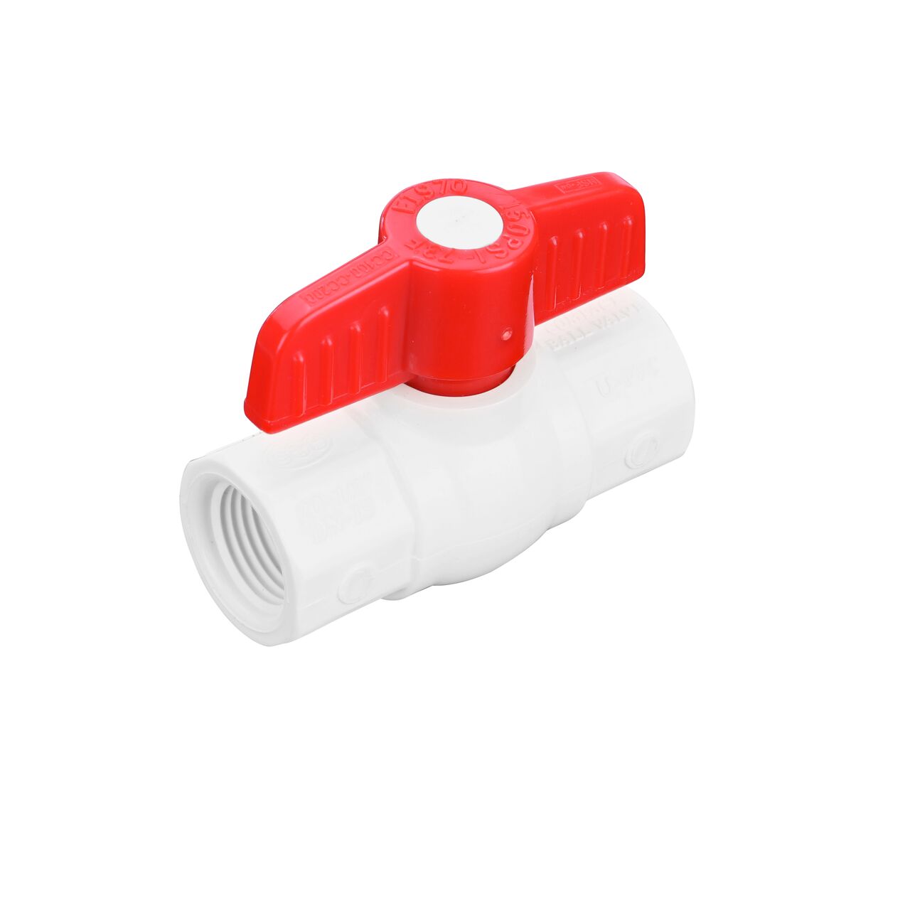 Add a shut off point in your system with the NDS 1/2 in. PVC IPS Ball Valve with FPT connections (NDS E1420-05)