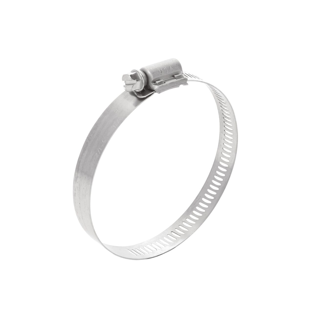 The NDS SAE 48 Worm Drive Hose Clamp with 1/2 in band width (NDS 64048H) reduces hose corrosion and system issues