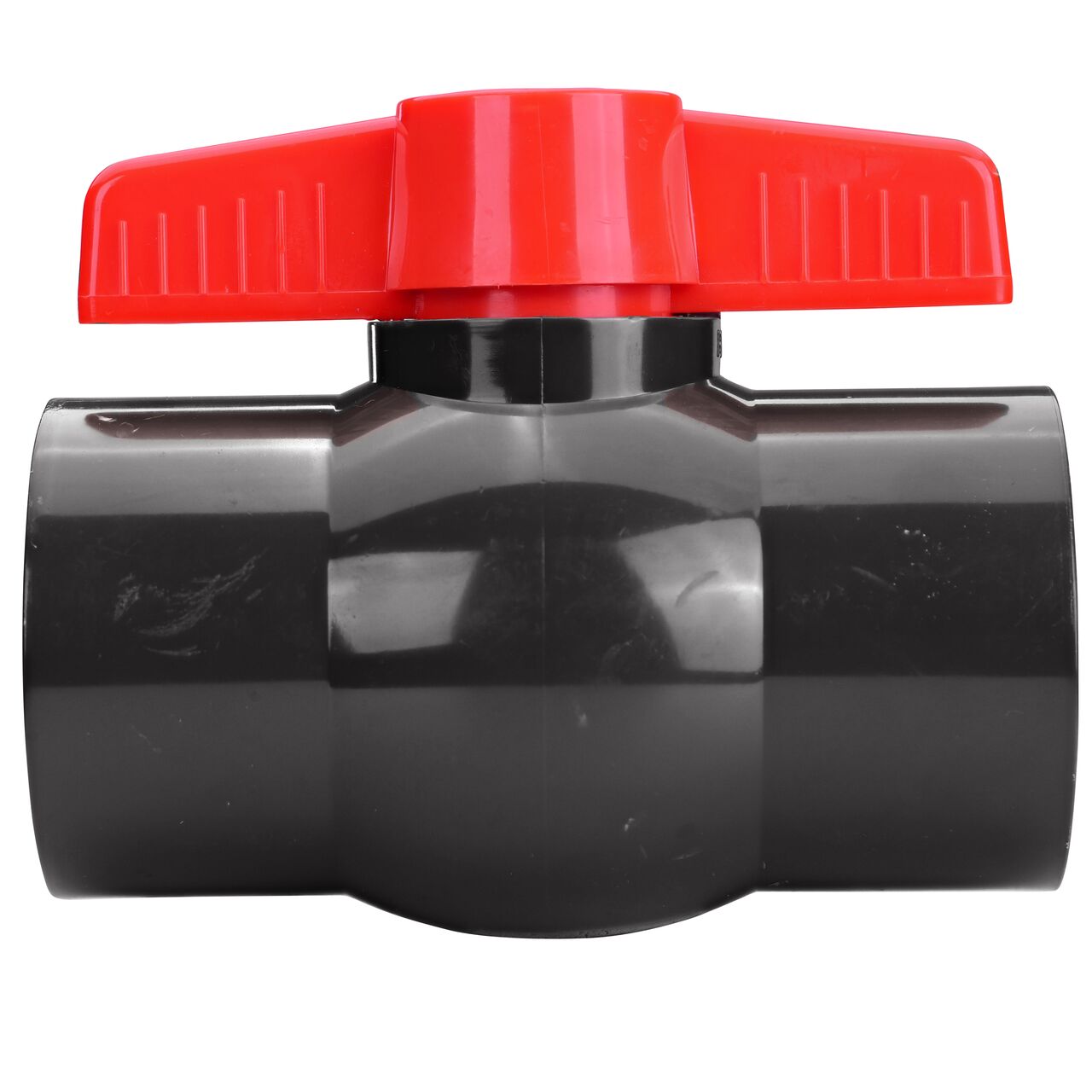 NDS PVC IPS Ball Valve is leak-resistant valve connects two 2 in. Sch. 40 pipe ends in an irrigation or other pressurized system and helps prevent costly property damage, pipe corrosion, and system issues (NDS E1610-20)