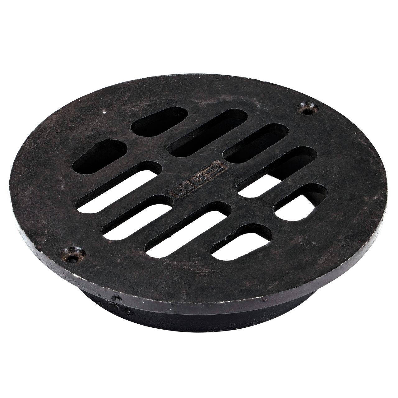 NDS 10 in. Round Duracast™ Ductile Iron Grate fits 10 in. Drain Pipes (NDS D10)