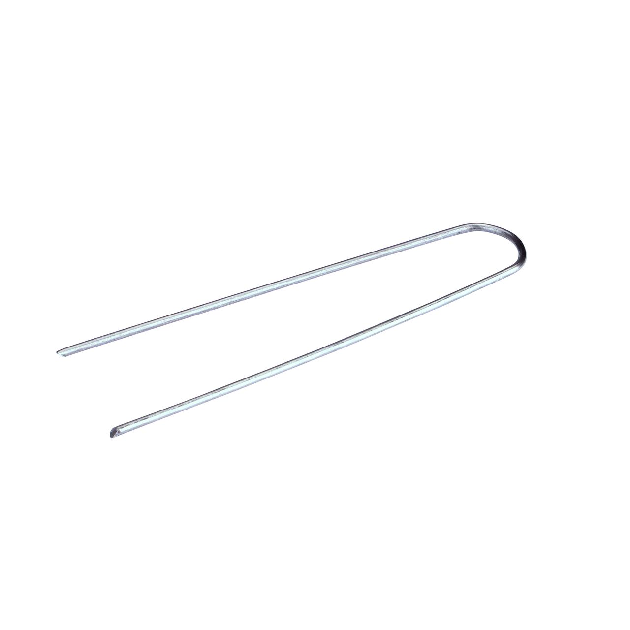 NDS 6 in. Round Top Sod Staple in Galvanized Steel (NDS SW6) holds drip supply tubing securely