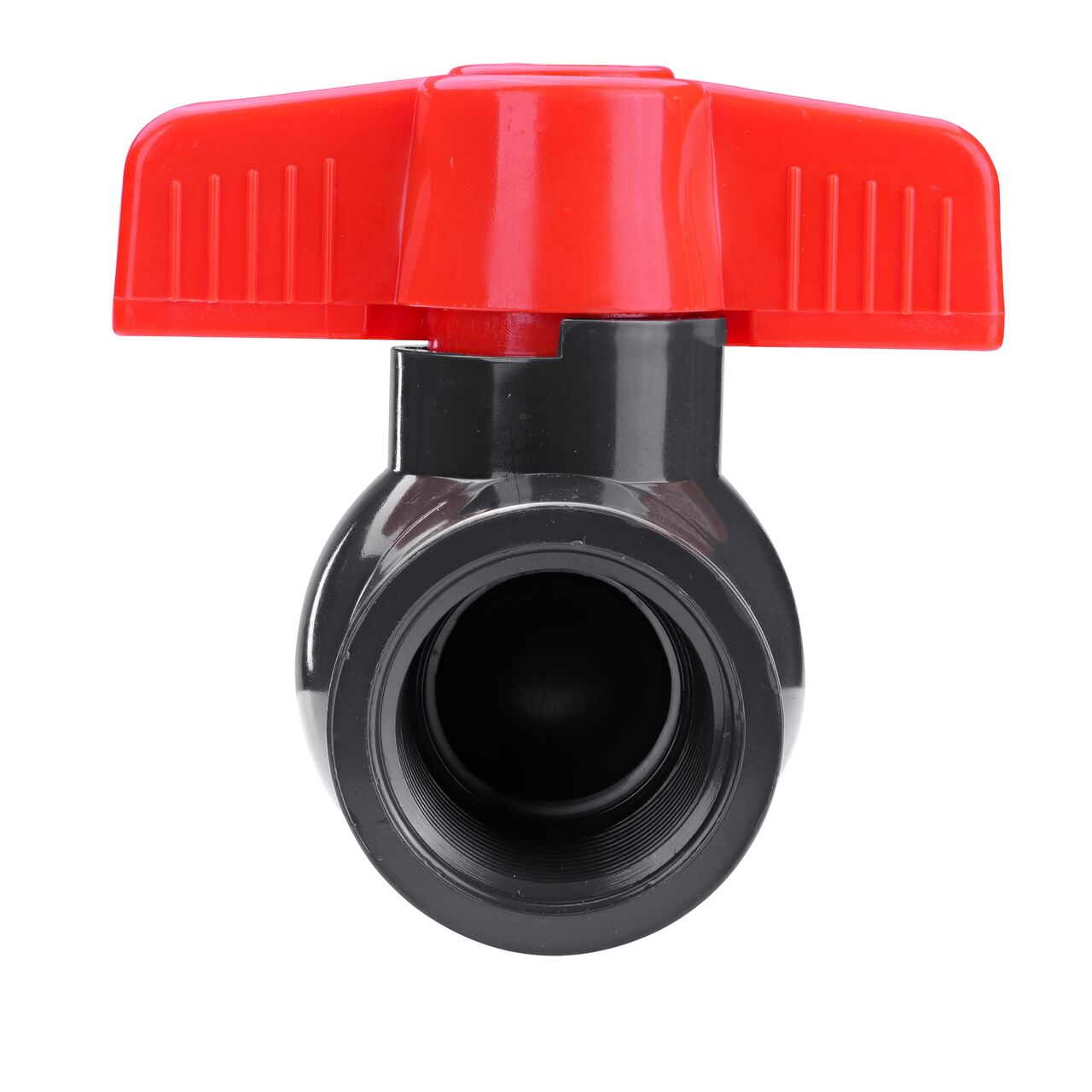 The NDS 1 in. PVC IPS Ball Valve is made of durable material and works with most PVC pipe to transport water and prevent backflow of contaminated water in pressurized systems (NDS E1620-10)