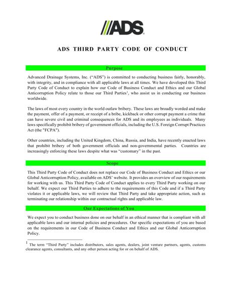 ADS_Third Party Code of Conduct