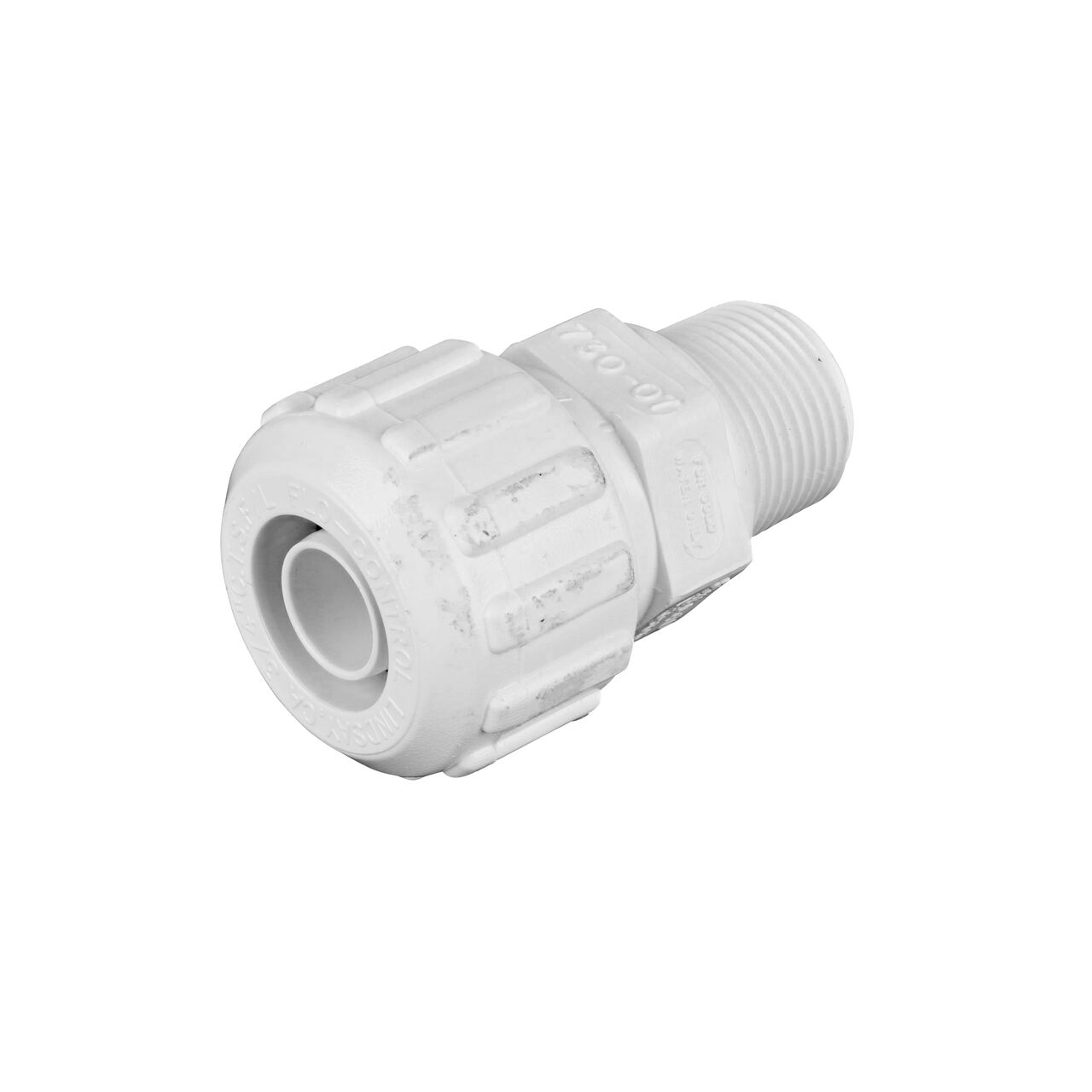 The NDS 3/4 in. Flo-Lock™ Gripper Adapter provides a leak-resistant connection (NDS 730-07)