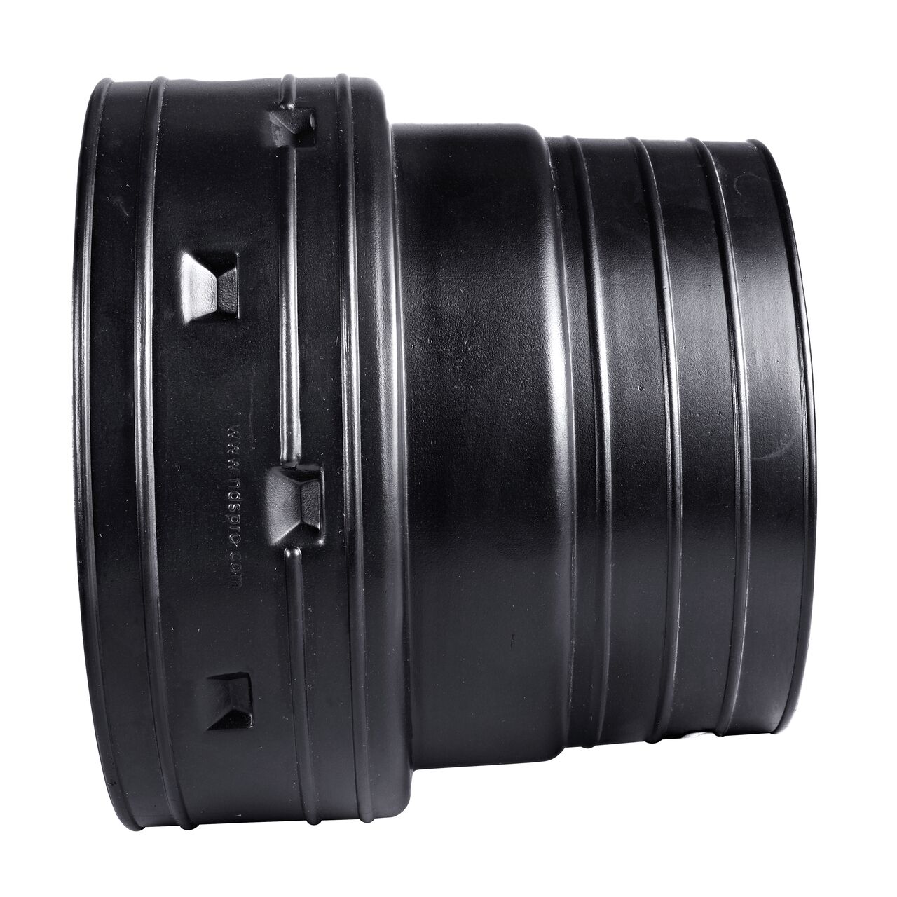 HDPE Corrugated Adapter, 6 in. Drain Pipes & Fittings Spt X 6 in