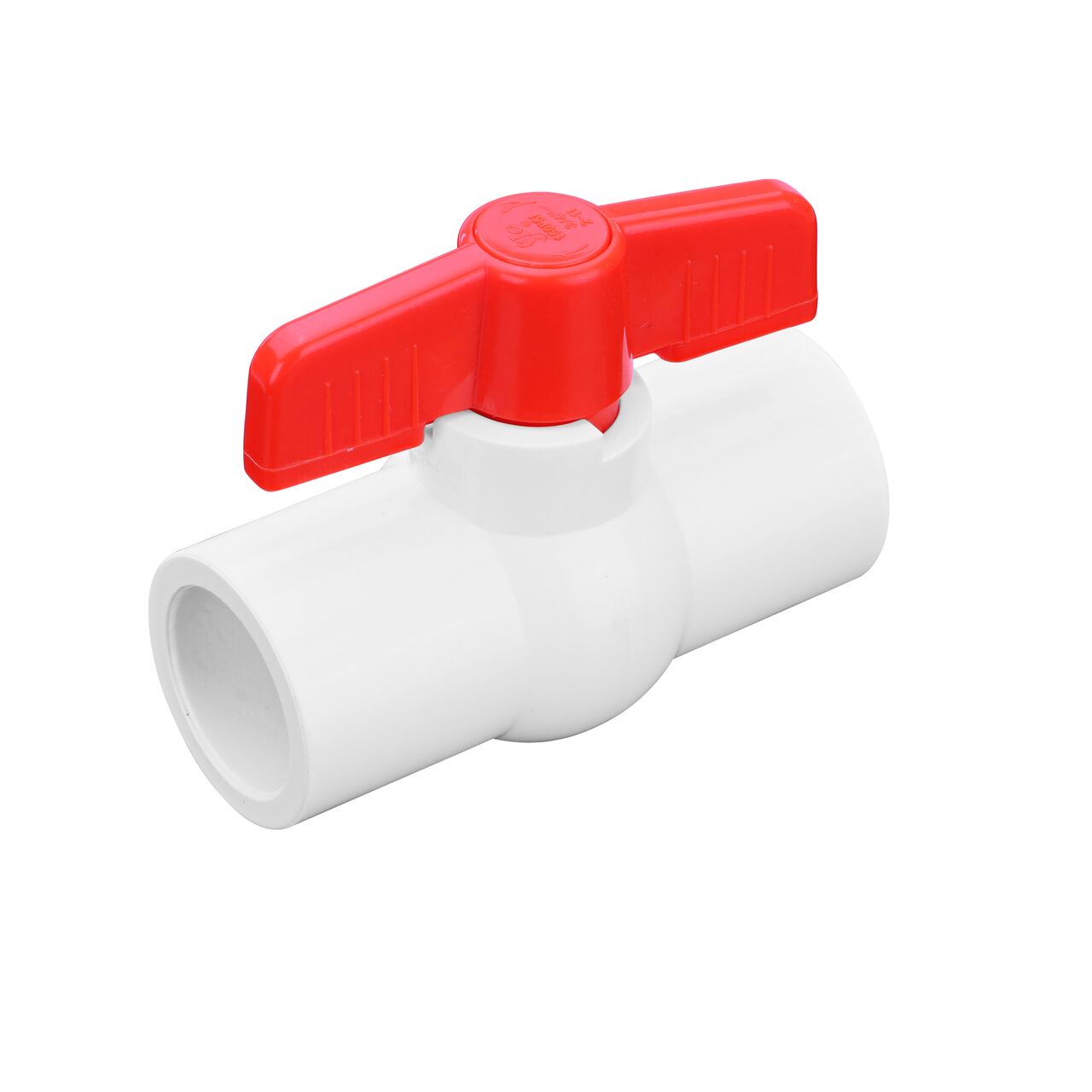 Create a shut-off point in your pipeline with the NDS 3/4 in. PVC CTS Ball Valve with slip connections (NDS E1310-07)