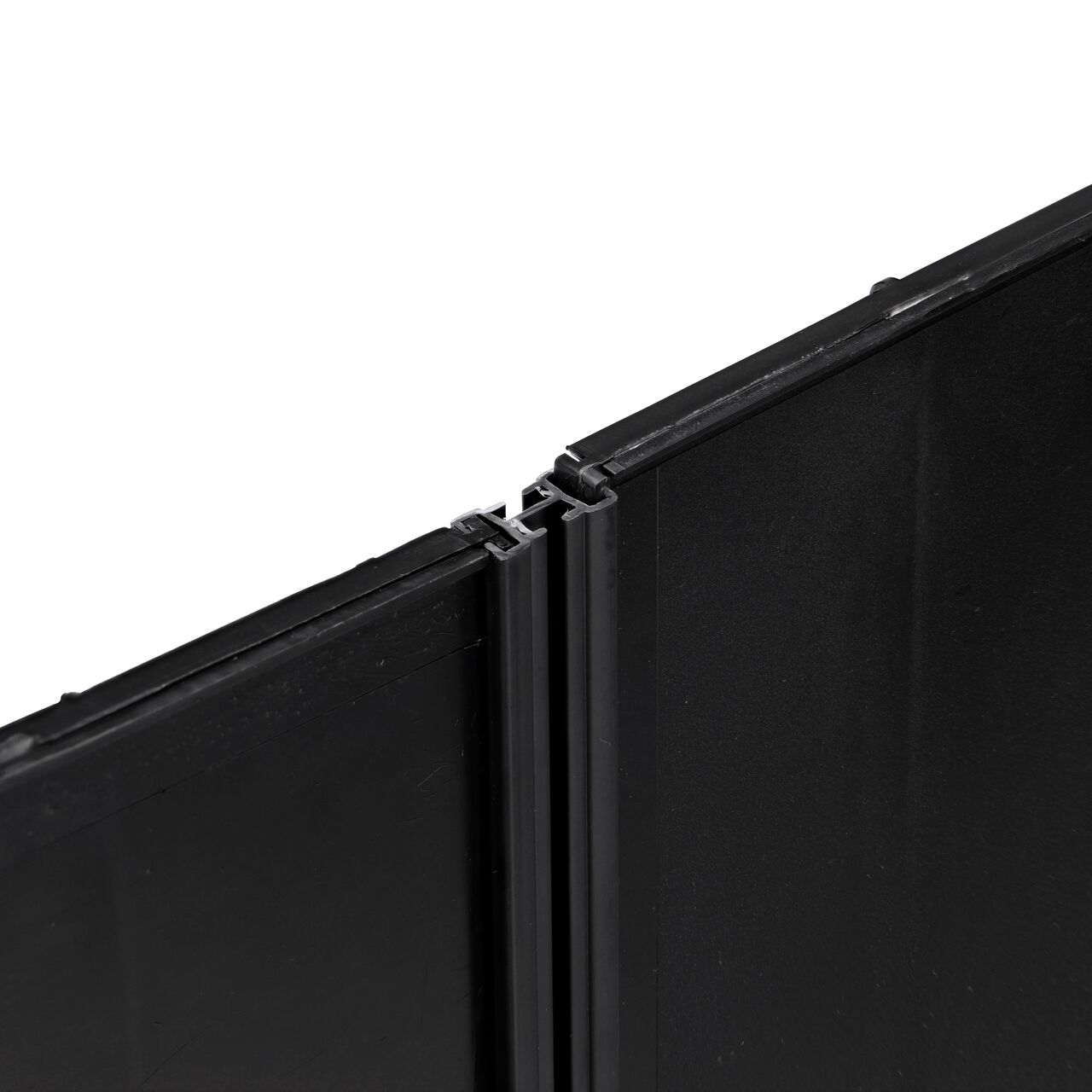 Connect two NDS Root Barrier Panels together side by side with provided joiner strip (NDS EP-1250, NDS EP-1850, NDS EP-2450, NDS EP-3650)
