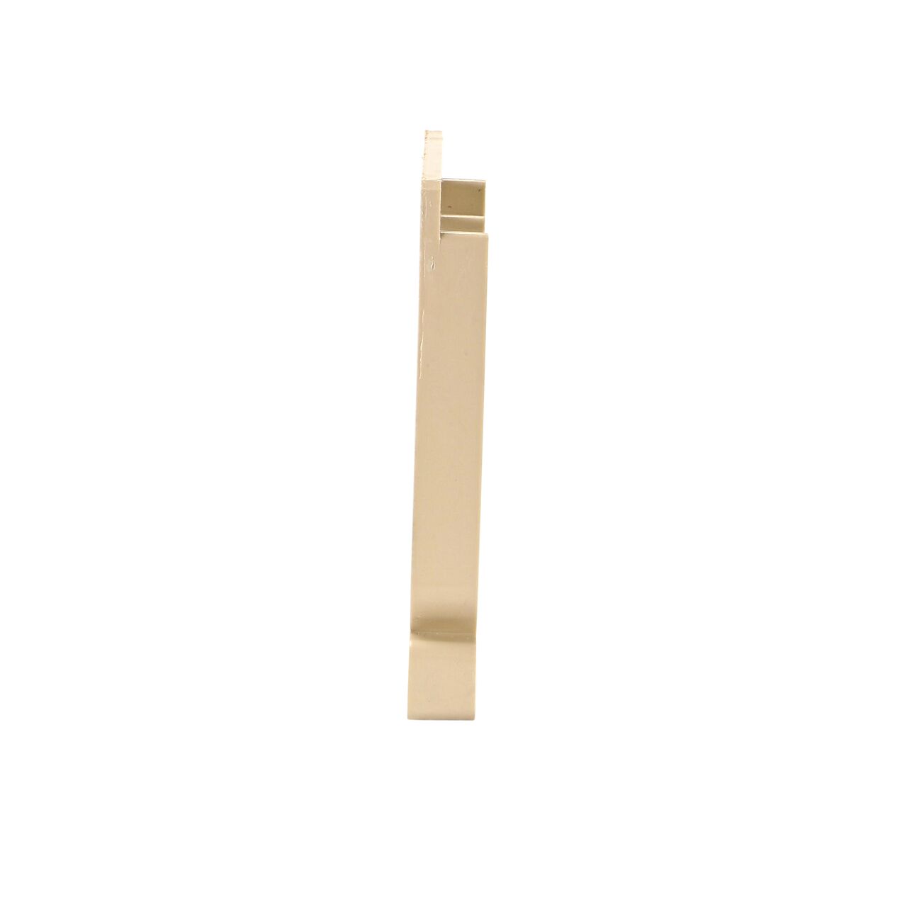 Side View of the NDS Sand Mini Channel™ Drain End Cap (NDS 547S)