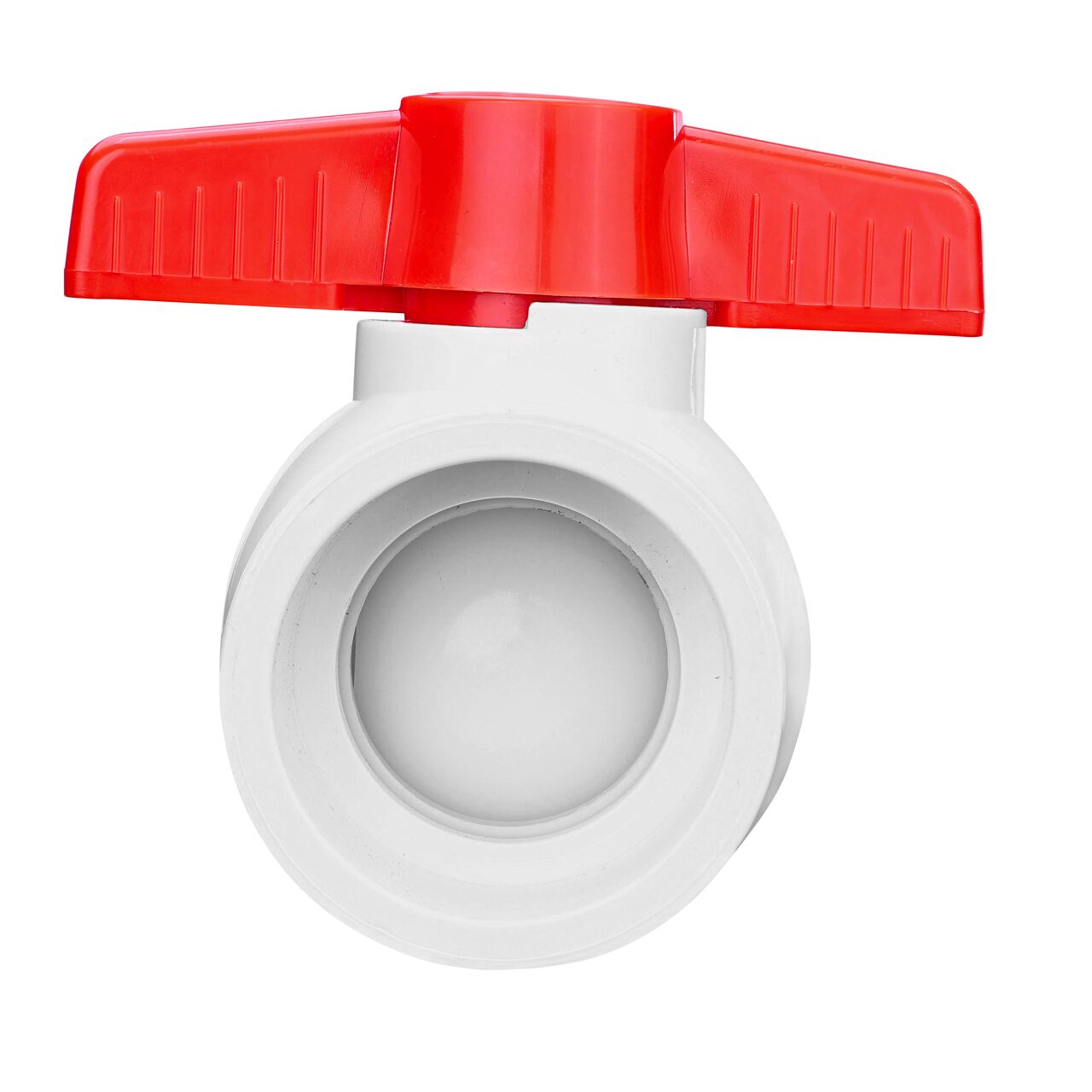 NDS 2 in. PVC CTS Ball Valve have a handle to easily rotate the ball and close off pipelines which is perfect for pool and spa, irrigation, and plumbing installations (NDS E1310-20)