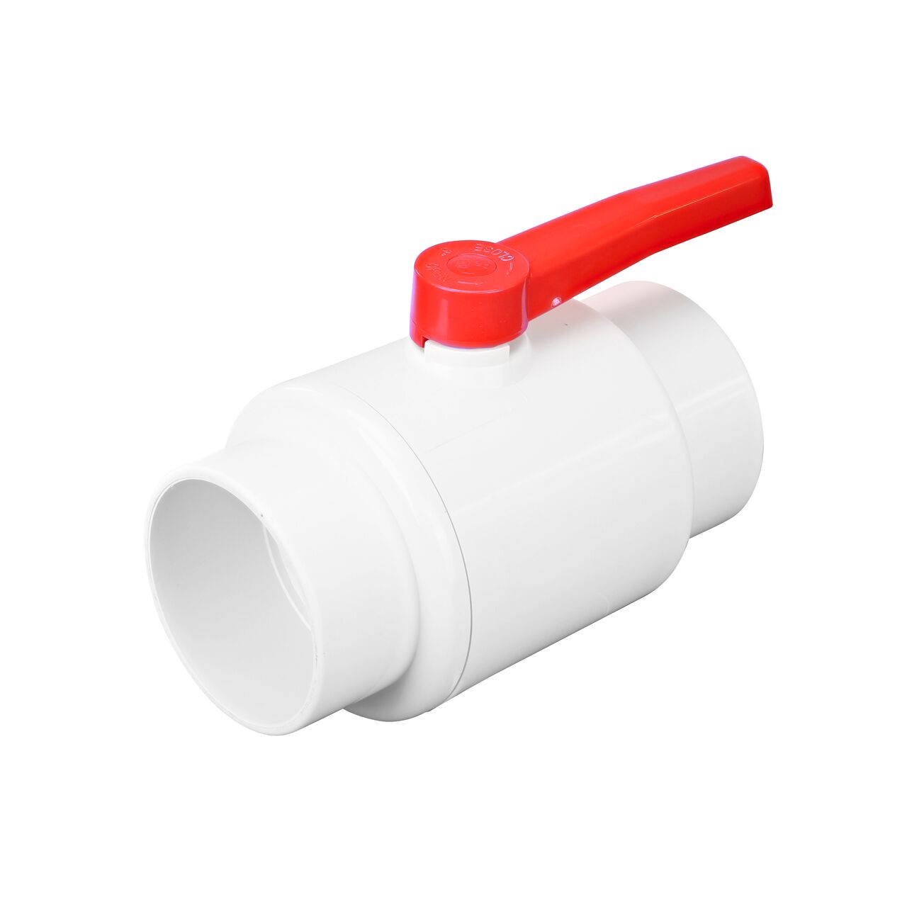 NDS 6 in. PVC CTS Ball Valve is a leak-resistant valve that connects two 6 in. Sch. 40 pipes in an irrigation or other pressurized system and prevents the backflow of water (NDS E1310-60)