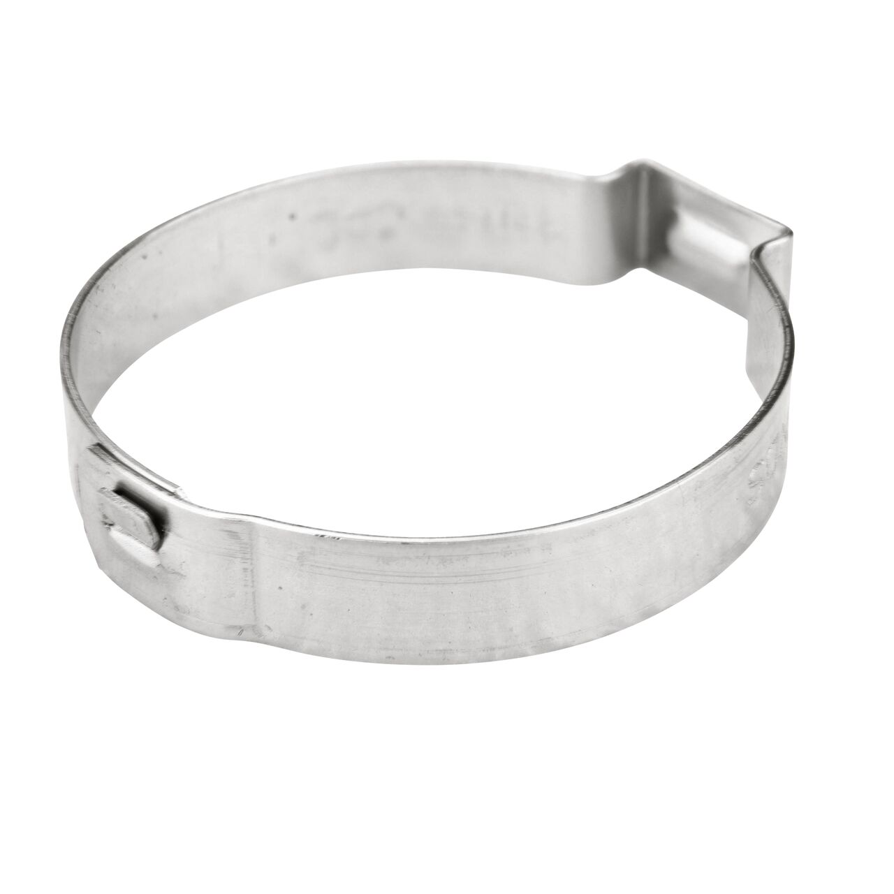 The NDS 485R Stainless Steel Pinch Clamp (NDS NC-155000-031) secures hoses and pipes together and provides a leak and corrosion-resistant connection point