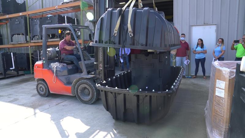 ECOPOD-N Assembly in IM-1060 Tank 6
