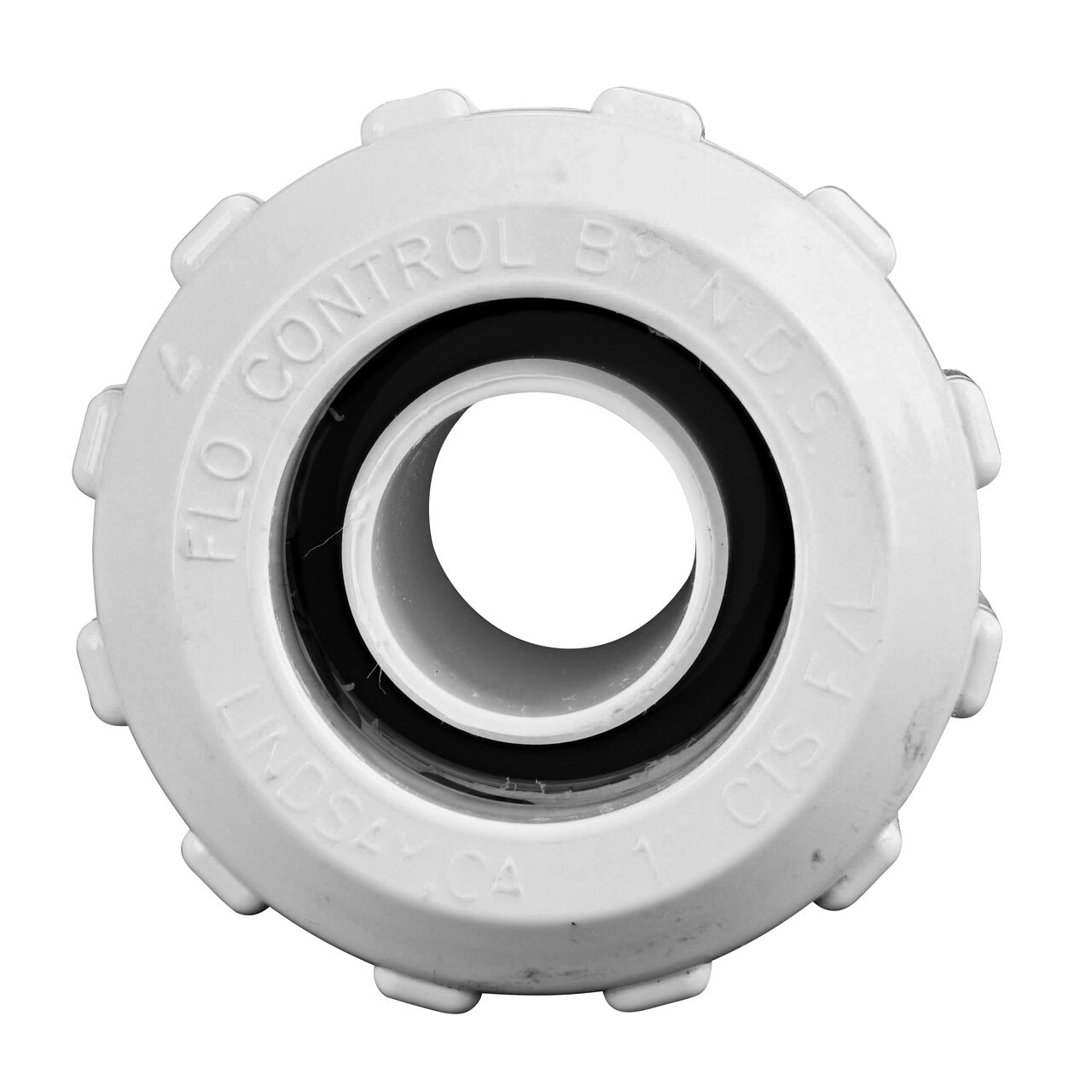Steel Gripper and EPDM O-Ring provides a leak proof connection on the NDS 1 in. IPS Spigot X SDR-9 CTS Flo-Lock™ Gripper Adapter (NDS 733-10)