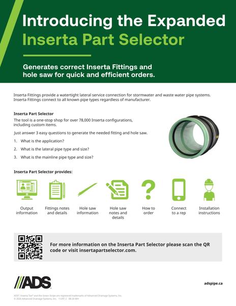 Introducing the Expanded Inserta Part Selector