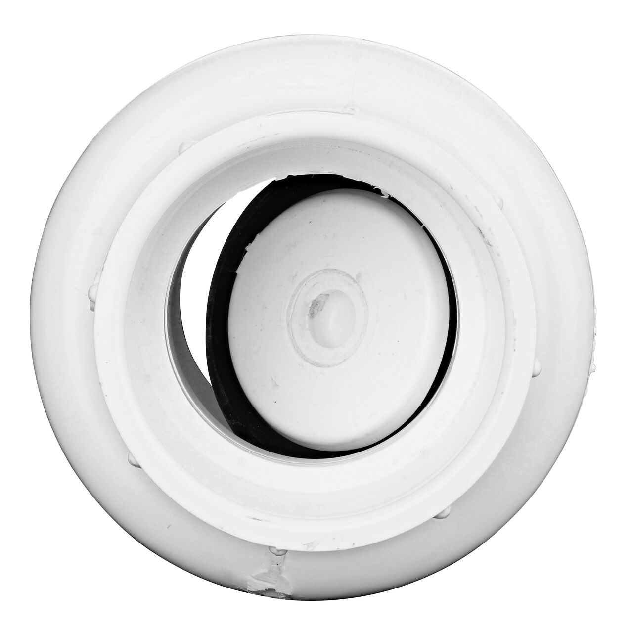 Direct water flow through your irrigation system through the valve on the NDS White 3 in. slip end by slip end PVC Swing Check Valve (NDS 1520-30)