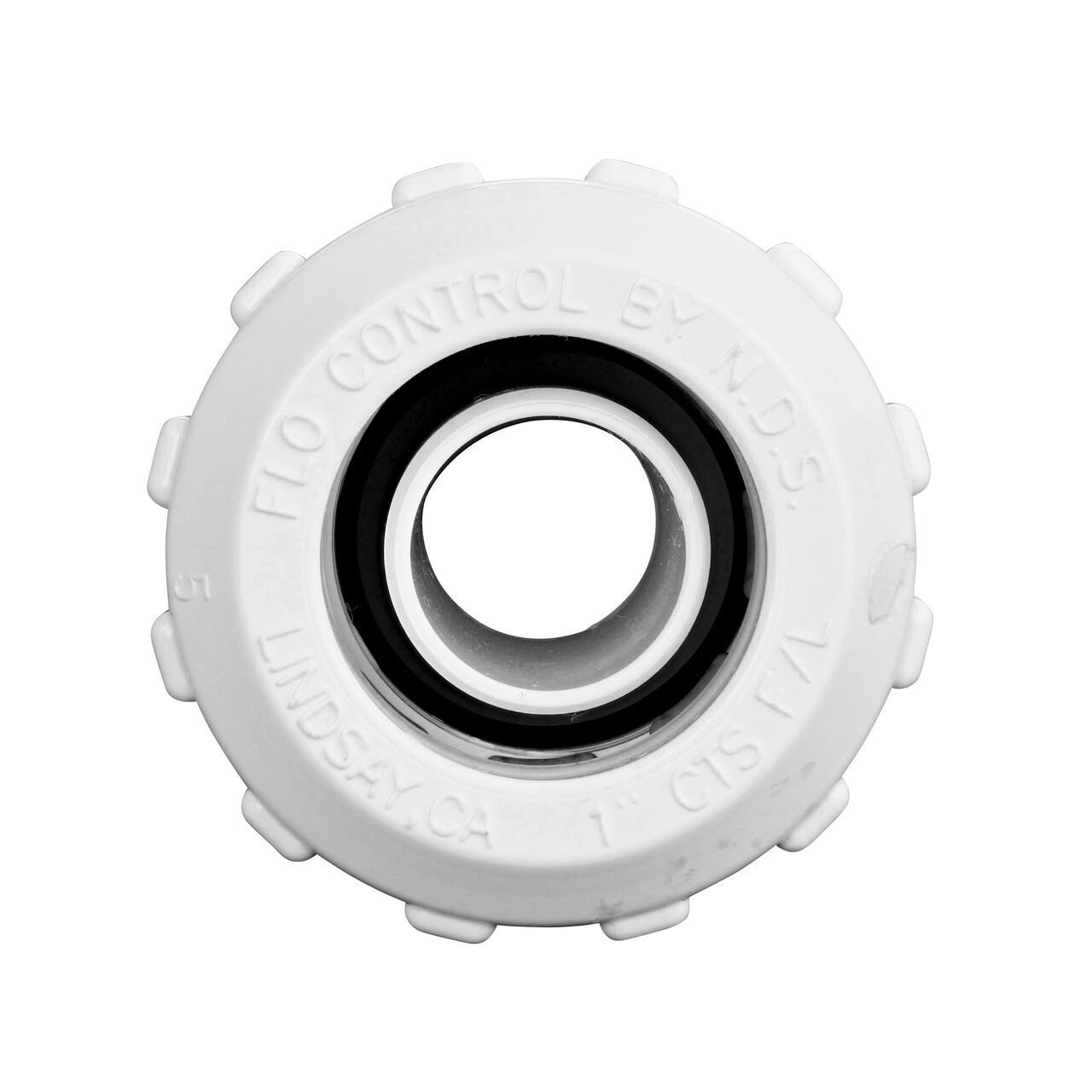 Steel Gripper and EPDM O-Ring provides a leak proof connection on the NDS 1 in. Flo-Lock™ Gripper Adapter (NDS 730-10)