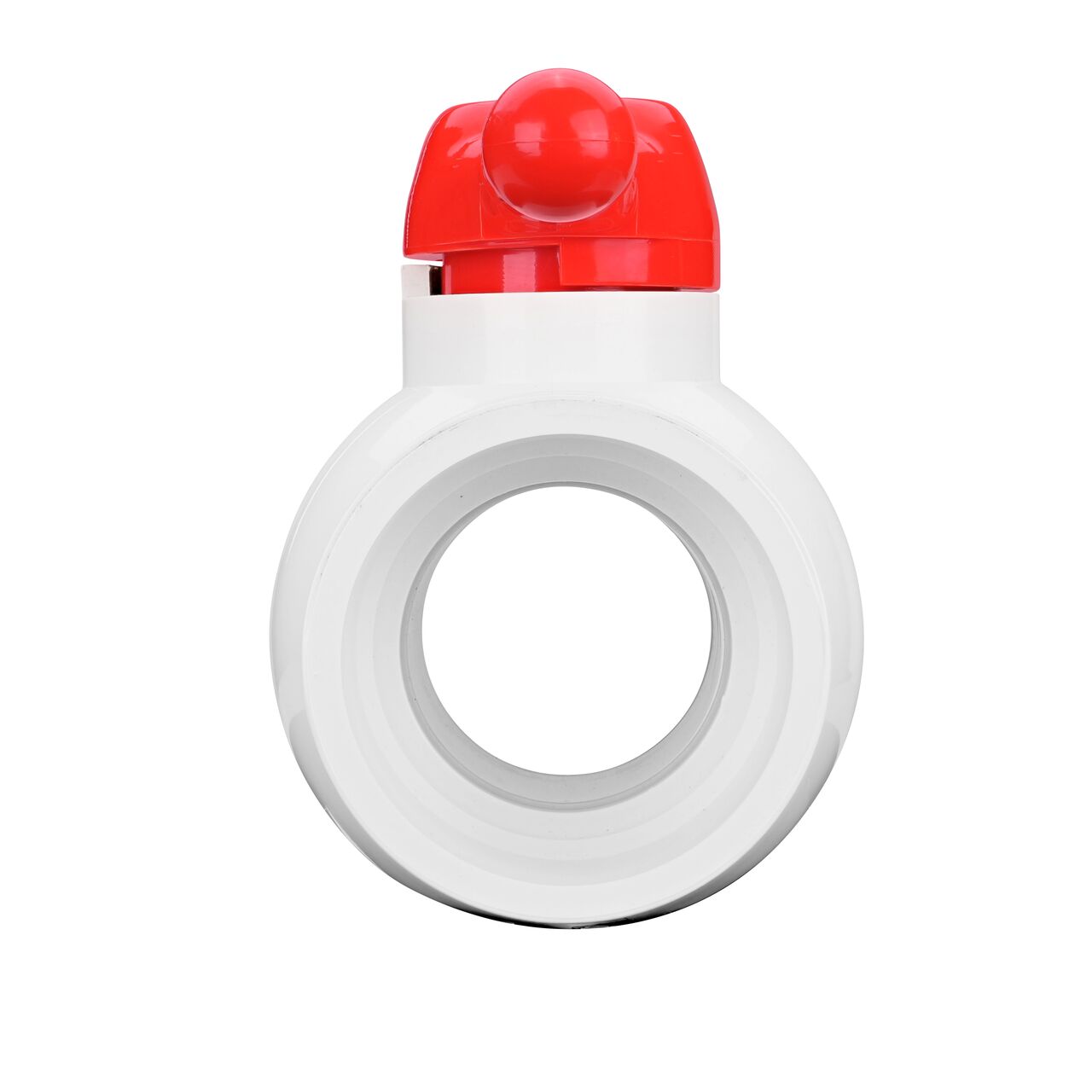 The NDS 4 in. PVC CTS Ball Valve is made of durable material and works with most PVC pipe to transport water and prevent backflow of contaminated water in pressurized systems (NDS E1310-40)