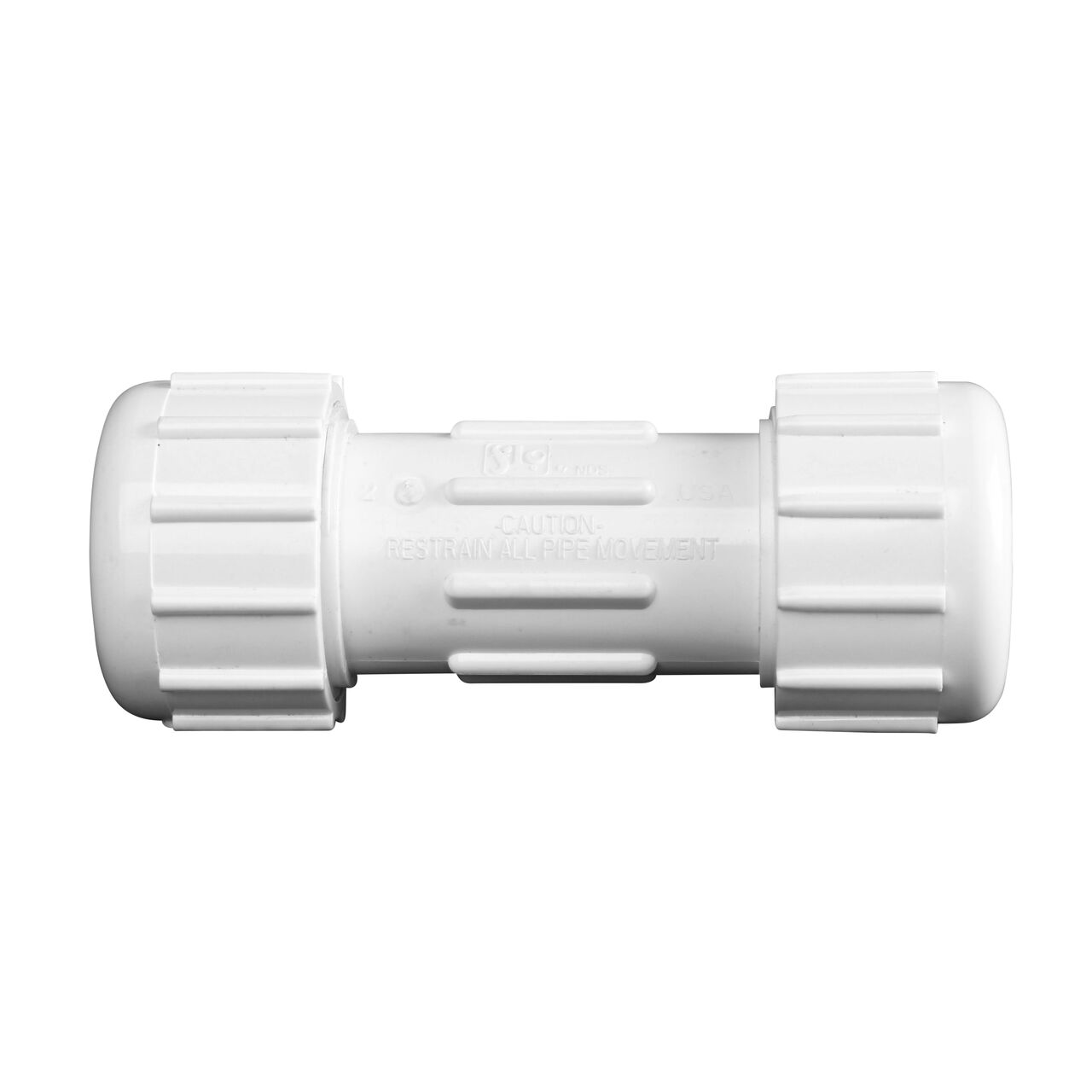 The NDS Compression Coupling is an easy-fit coupling that has two compression ends that slide onto 3/4 in. CTS pipe ends that provide a corrosion-free connection (NDS CCC-0750)