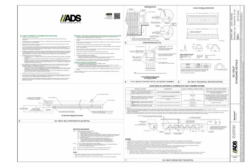 SC-160LP StormTech Full Detail Sheet