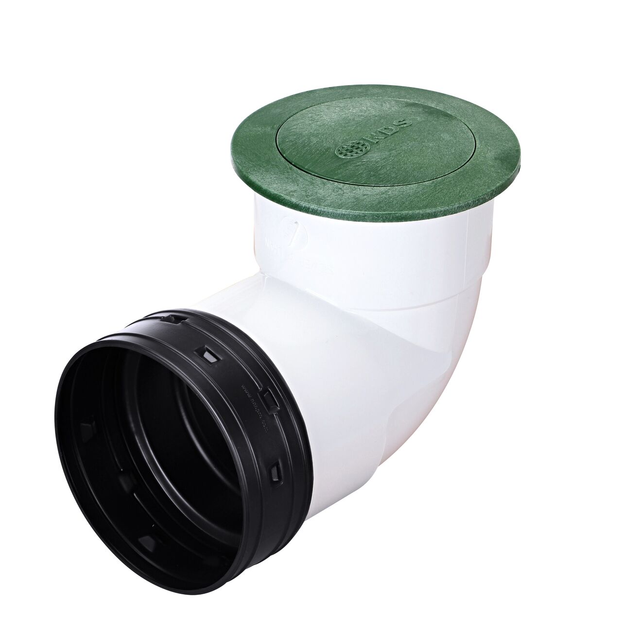Release excess water with the Pop-Up Drainage Emitter with Elbow and Adapter for 6 in. Single-Wall Corrugated Pipe (NDS 624)