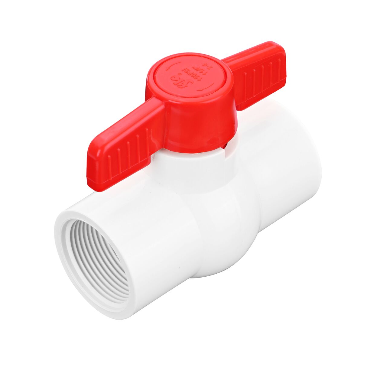 NDS PVC IPS Ball Valve is  leak-resistant valve connects two 1-1/4 in. FPT Sch. 40 pipe ends in an irrigation or other pressurized system and prevents the backflow of water (NDS E1320-12)