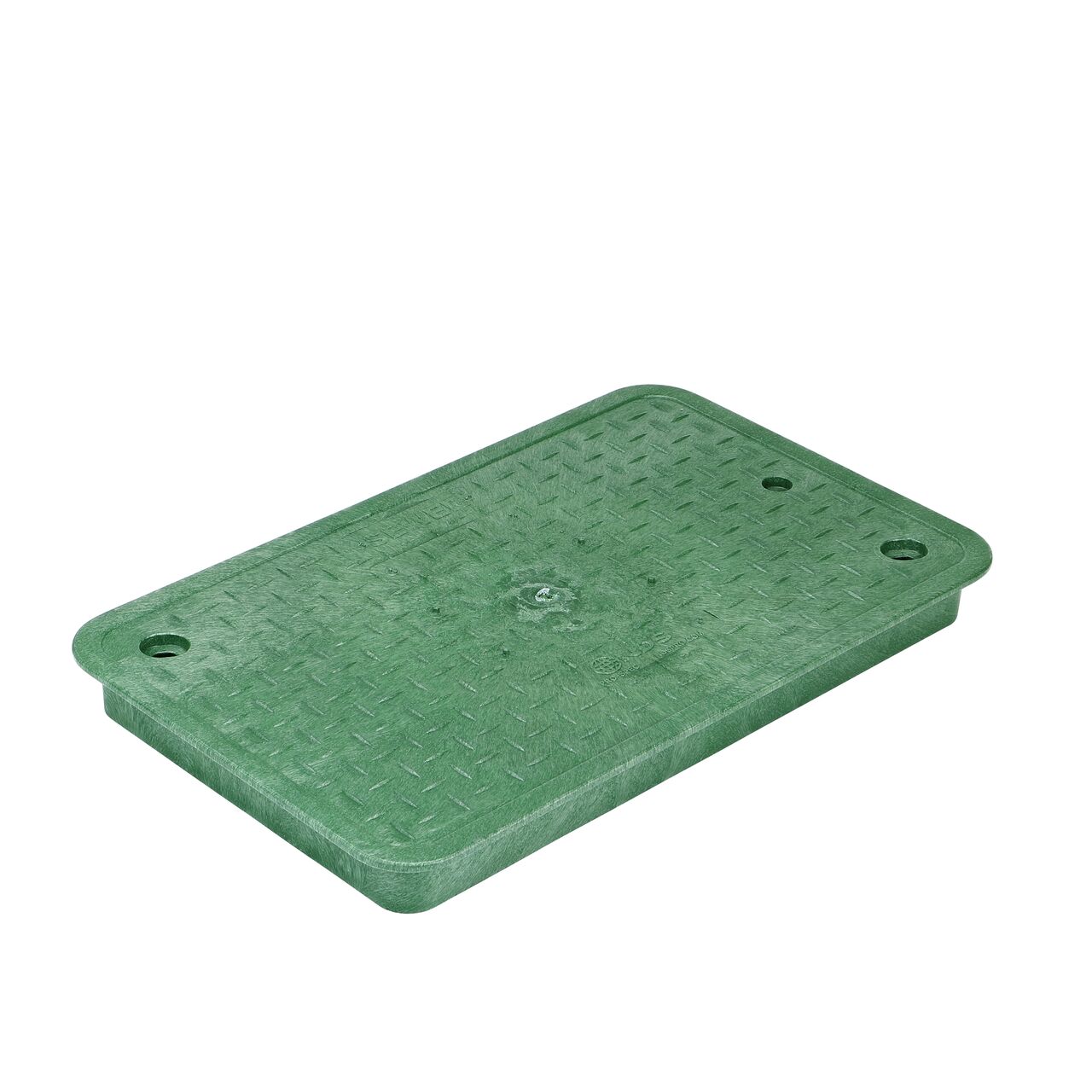 This NDS 13 in. X 24 in. Rectangular Pro-Spec® Series Valve Box Cover is a Green Cover with Sewer markings on the lid (NDS 322CS) and fits NDS Pro-Spec® series 13 in. X 24 in. Rectangular Valve boxes