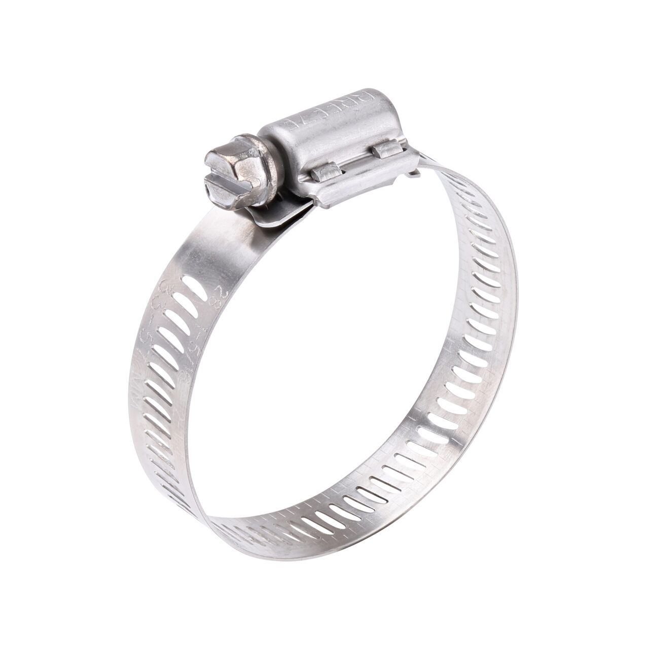 The NDS SAE 28 Worm Drive Hose Clamp with 1/2 in band width (NDS 64028H) reduces hose corrosion and system issues