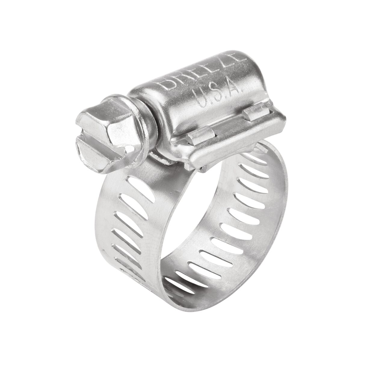 The NDS SAE 8 Worm Drive Hose Clamp with 1/2 in band width (NDS 64008H) reduces hose corrosion and system issues