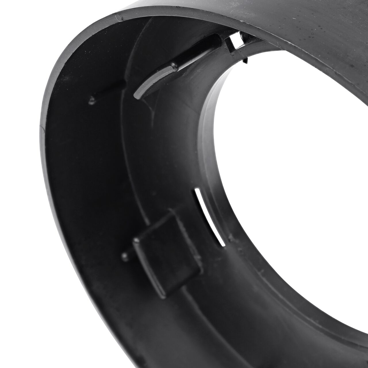 Closeup of the interior ring of the NDS Outlet Adapter (NDS 1889) where the pipe is installed