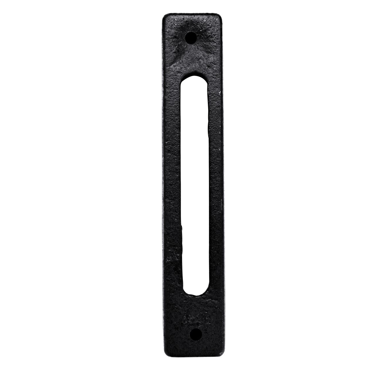 The top down view of the Ductile Iron Slotted Design Dura Slope™ Channel Drain EZ-Track™ Radius Coupling Grate (NDS DS-232MG)