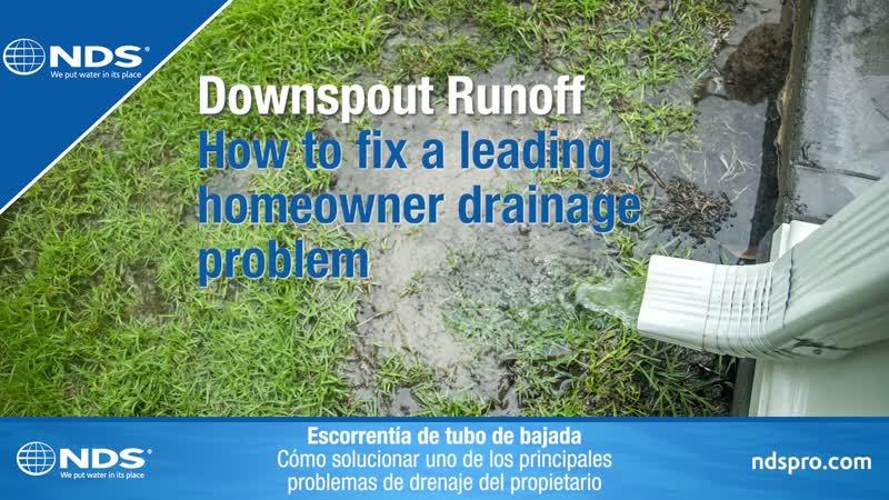 Video, How to Fix Costly Downspout Runoff Issues