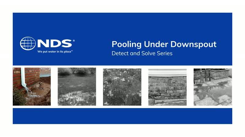 Video, How to Solve Downspout Runoff Problems