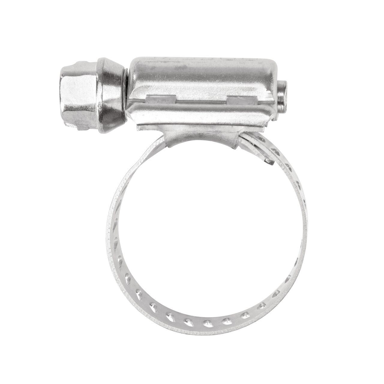 The NDS SAE 8 Worm Drive Hose Clamp with Aero Seal 1/2 in. band width (NDS 64008H) has a diameter range of 1/2 - 29/32 in.