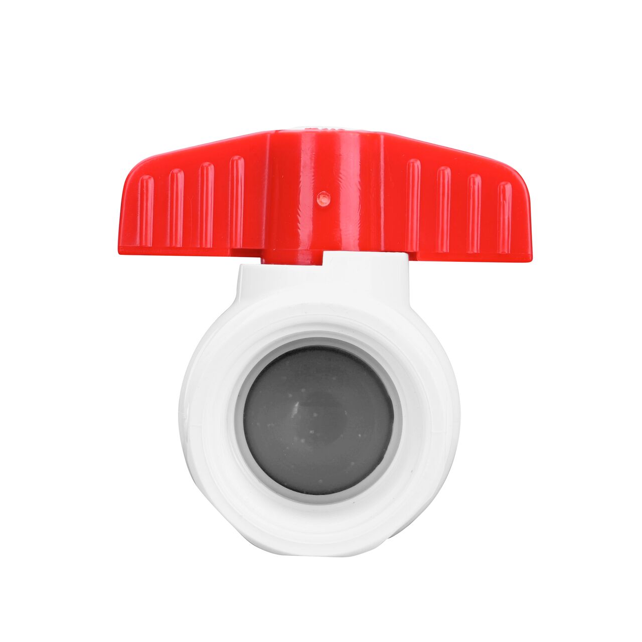NDS 1-1/4 in. PVC IPS Ball Valve have a handle to easily rotate the ball and close off pipelines which is perfect for pool and spa, irrigation, and plumbing installations (NDS E1420-12)