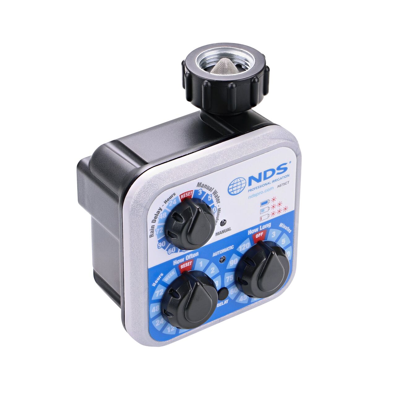 NDS Automatic Water Timer automates your drip system (NDS A675CT)