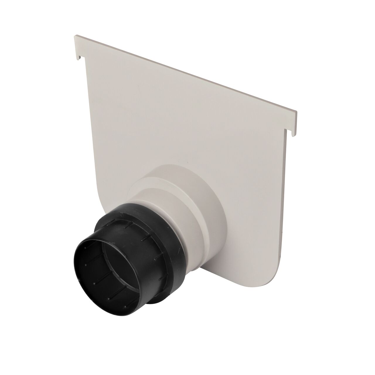 12 in. Pro Series Channel™ Drain End Cap/End Outlet for Deep Profile Channel Drain (NDS 844)