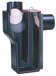 4-Inch Multi-Siphon Overflow Device