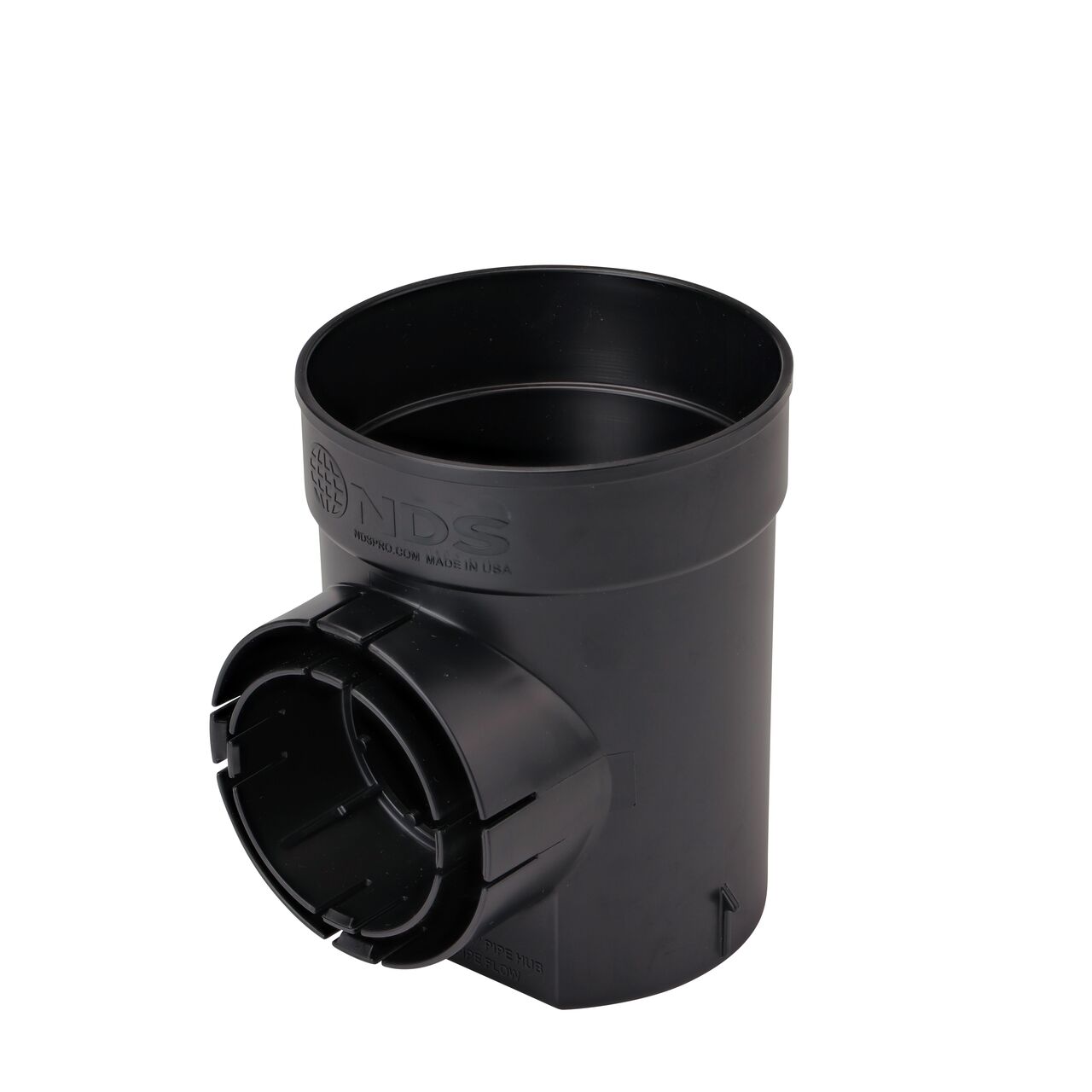 NDS 6 in. Round Spee-D Catch Basin Drain with 1 outlet (NDS 101)