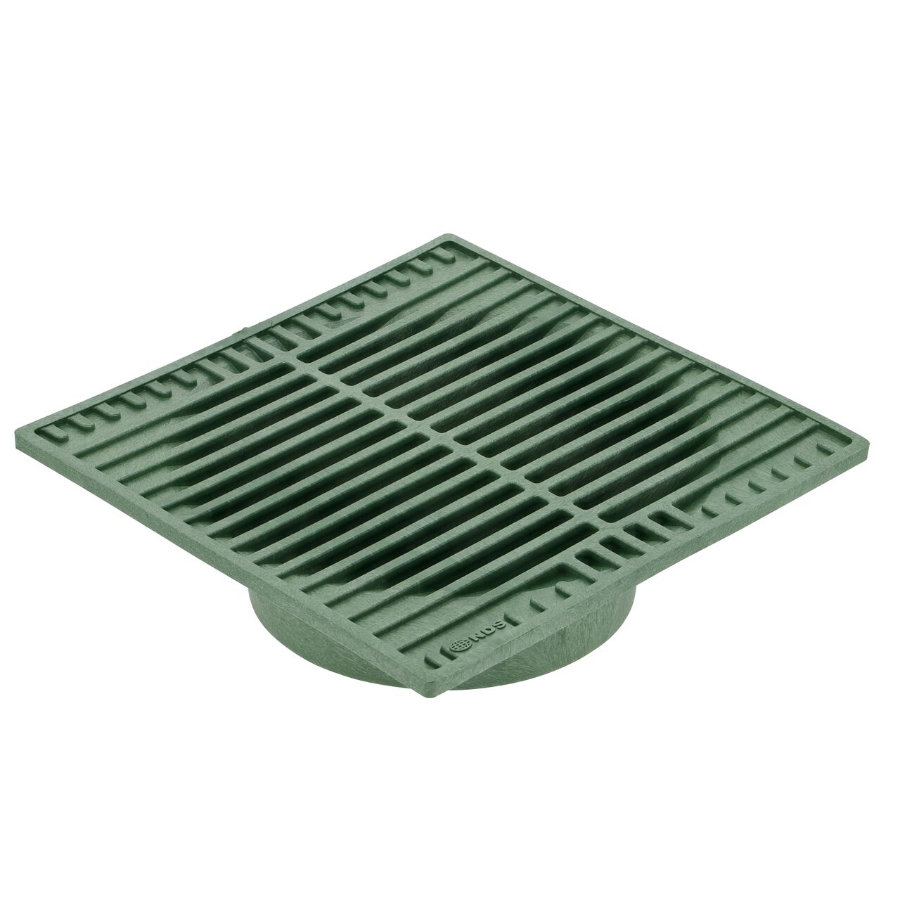 NDS 9 in. Square Grate in Green Plastic (NDS 950*, NDS 950)