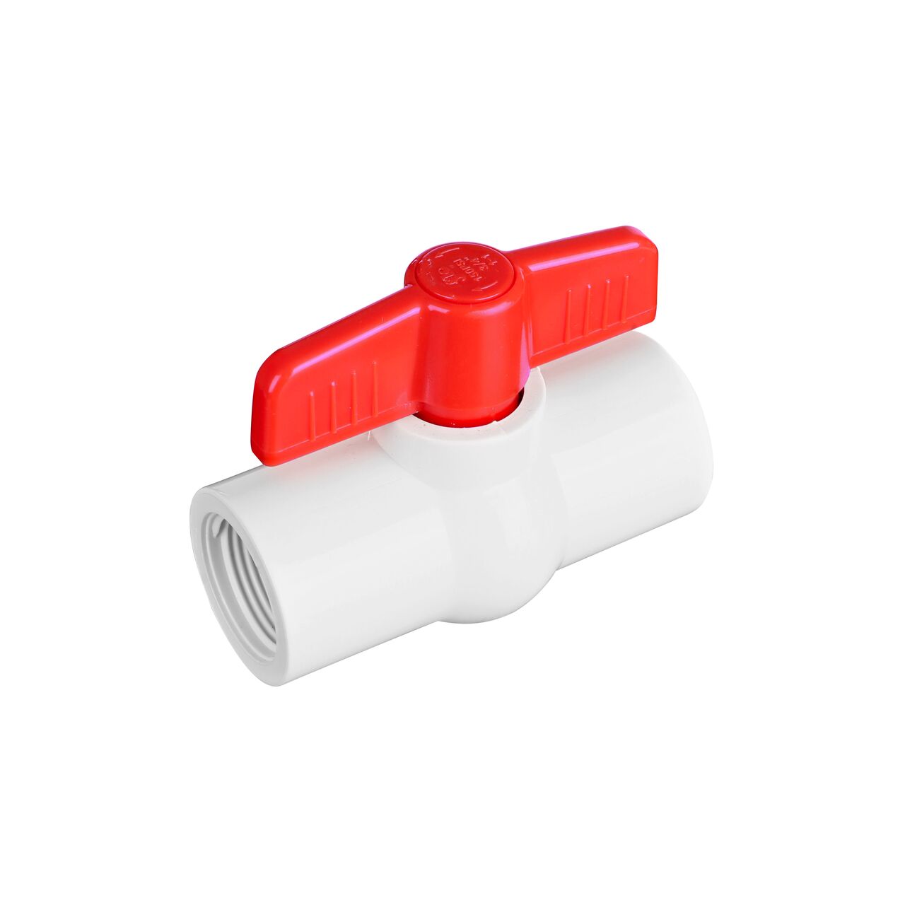 Provide a shut-off point in your pipeline with the NDS 3/4 in. PVC IPS Ball Valve with FPT connections (NDS E1320-07)
