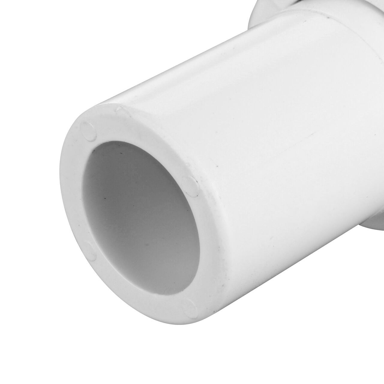 Closeup view of the 1/2 inch spigot end on the Pro-Span 1/2 in. Expansion Repair Coupling (118-05), which requires a 1/2 in. Schedule 40 PVC coupling, sold separately, for installation
