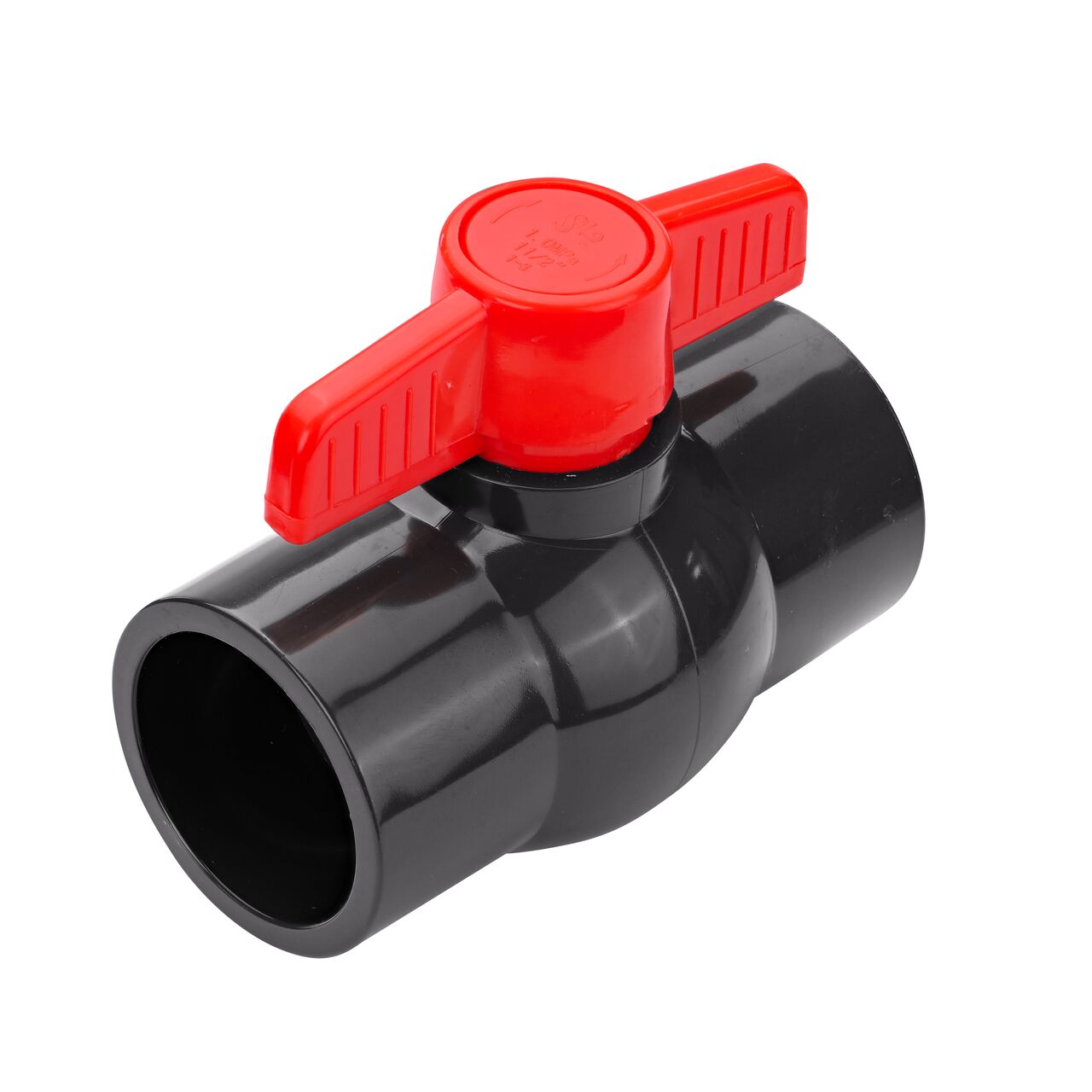 Create a shut off point in your system with the NDS 1-1/2 in. PVC IPS Ball Valve with slip connections (NDS E1610-15)