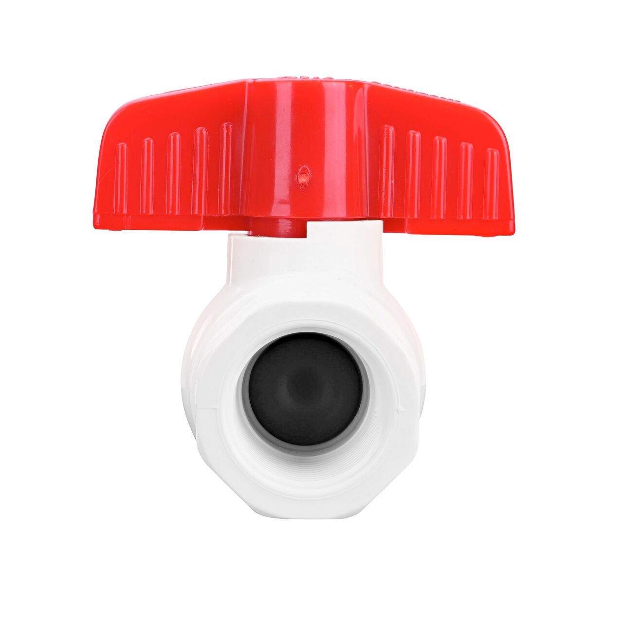 NDS 3/4 in. PVC IPS Ball Valve have a handle to easily rotate the ball and close off pipelines which is perfect for pool and spa, irrigation, and plumbing installations (NDS E1420-07)