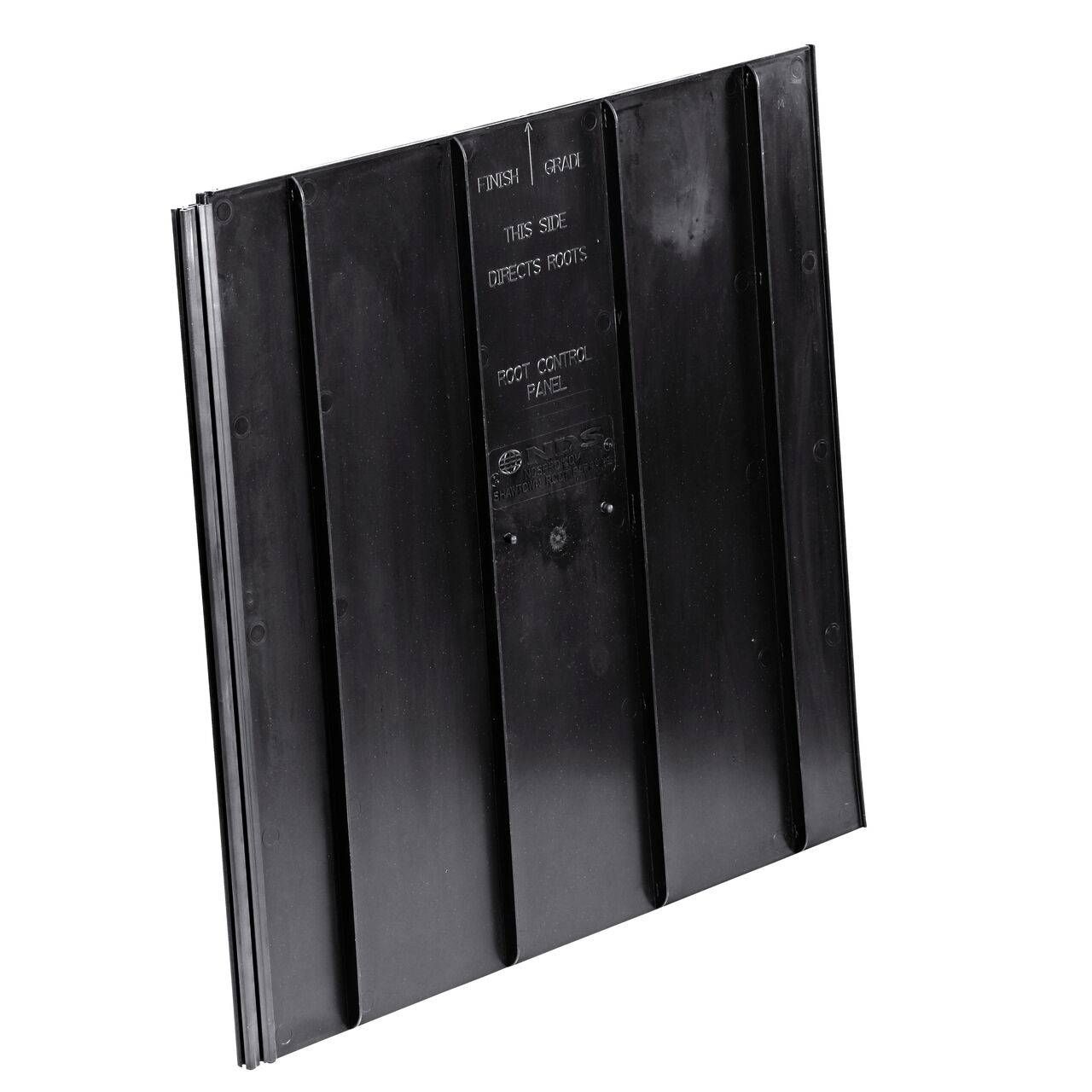 The 24 in. deep NDS Root Barrier Panel is 24 in. long and includes 1 joiner strip (NDS EP-2450)