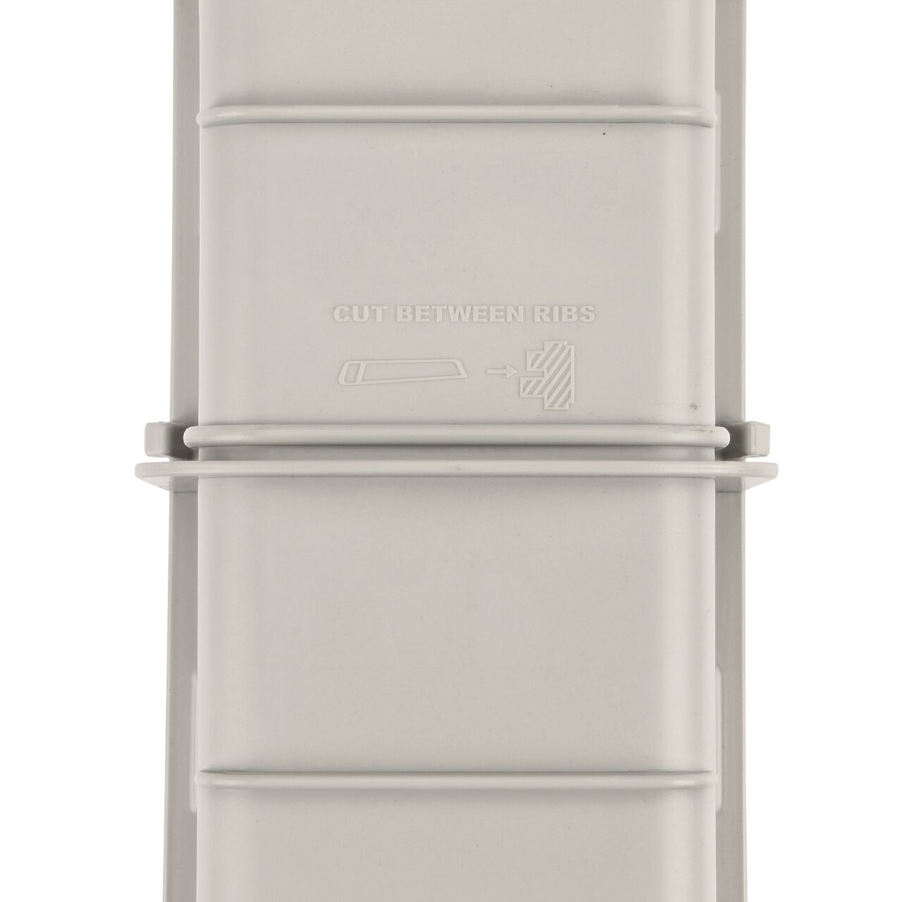 NDS 3 in. Pro Series Channel Drain features sturdy Side Ribs, Stabilizing Ribs, and built-in Saw Guide (NDS 764, NDS 710)
