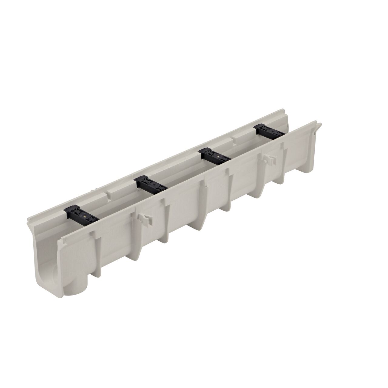 NDS Dura Slope Channel, 7.36 in. to 7.69 in. Deep, with tongue joints facing camera (NDS DS-101)