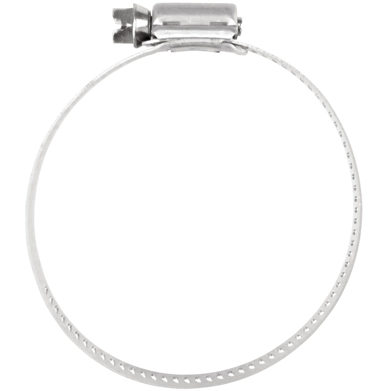 The NDS SAE 40 Worm Drive Hose Clamp with Aero Seal 1/2 in. band width (NDS 64040H) has a diameter range of 2-1/16 - 3 in.