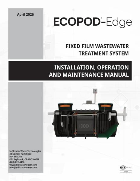 ECOPOD-Edge Installation, Operation, and Maintenance Manual 