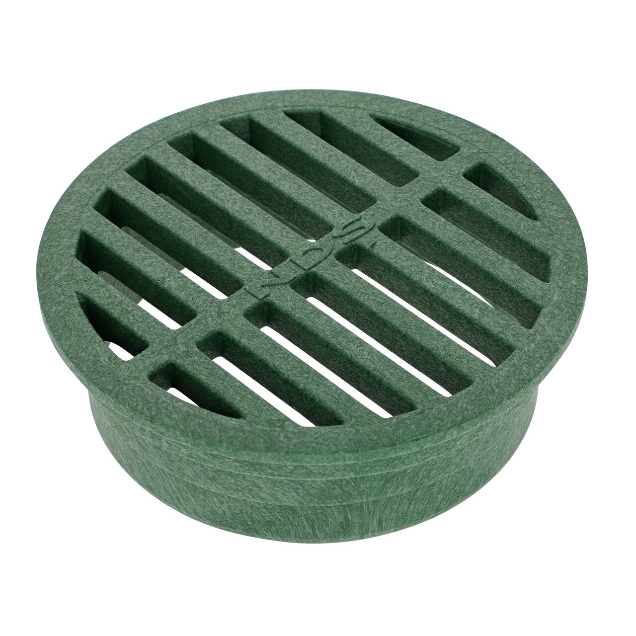 NDS 4 in. Round Grate, made of green plastic (NDS 13*, NDS 13)